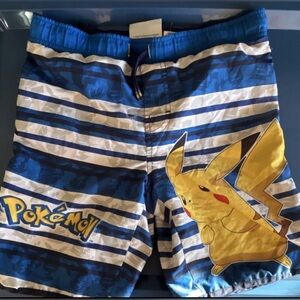 Pokémon Blue and Black Swim Shorts